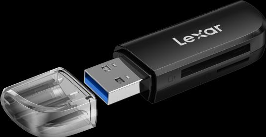 Actual product image Lexar Reader LRW300 Dual Slot SD/microSD USB 3.2