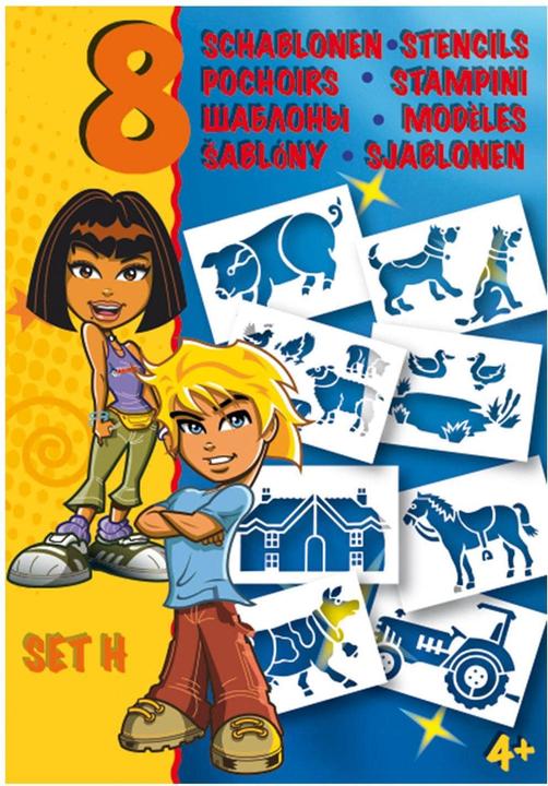 Malinos Schablonen Set H Bauernhof
