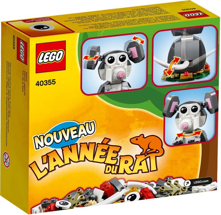 Actual product image LEGO Year of the Rat (40355, LEGO Iconic)