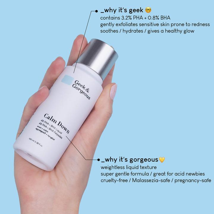 Actual product image Geek & Gorgeous Calm down (Exfoliation, 30 ml)