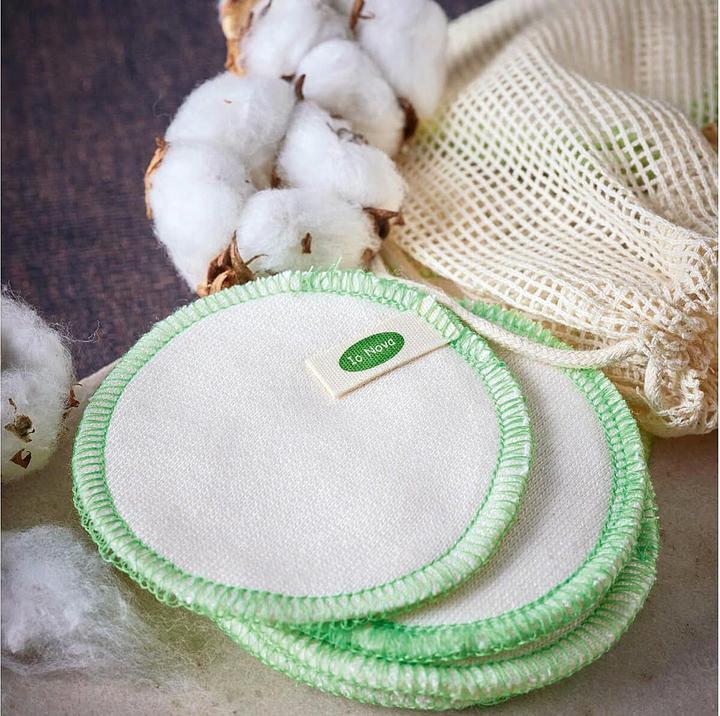 Produktbild Io Nova Wattepads mit Wäschebeutel 12er Set