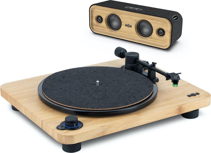 Produktbild House of Marley Stir It Up LUX Turntable + Get Together 2 (Vollautomatisch)