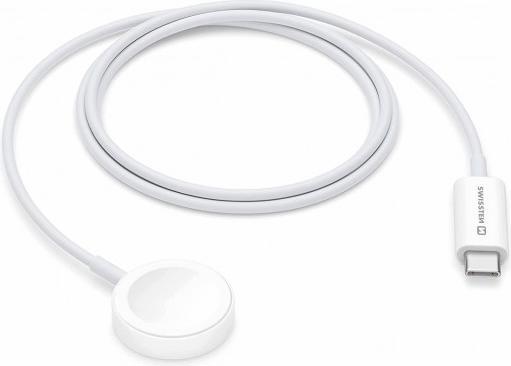 Actual product image Swissten Wireless Charger for Apple Watch USB-C
