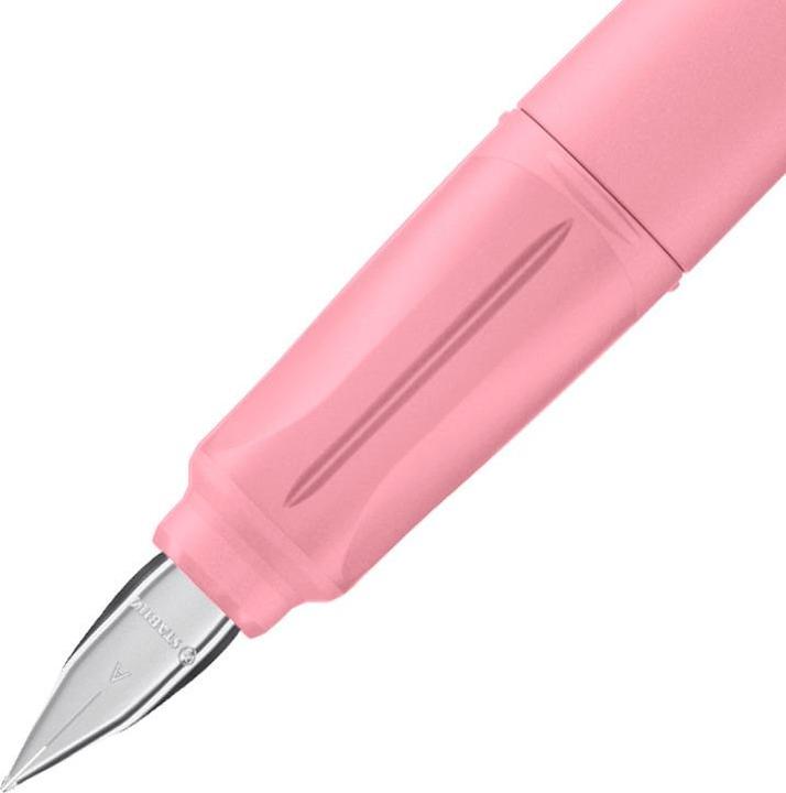 Produktbild STABILO Füllhalter EASYbuddy A, Rechtshänder, rouge Federbreite: A, Schreiblernstift mit Soft-Griffzone aus (Rosiges Rouge, 1 x)
