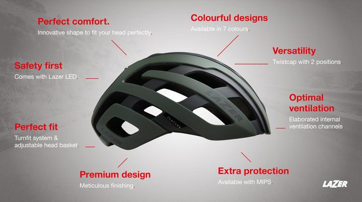 Image du produit Lazer Sport Casque Century MIPS (58 - 61 cm)