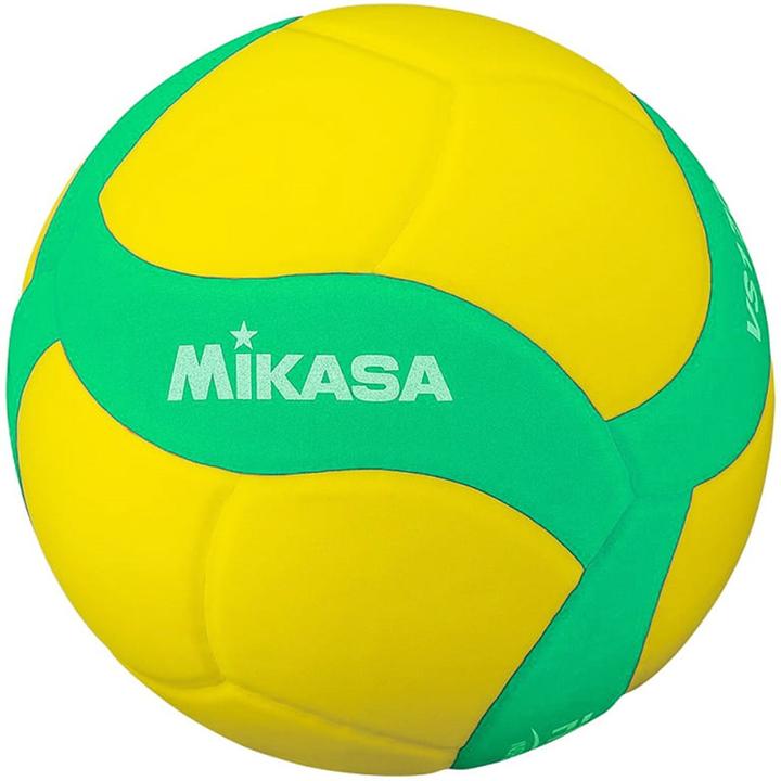 Actual product image Mikasa Volleyball VS160W yellow-green