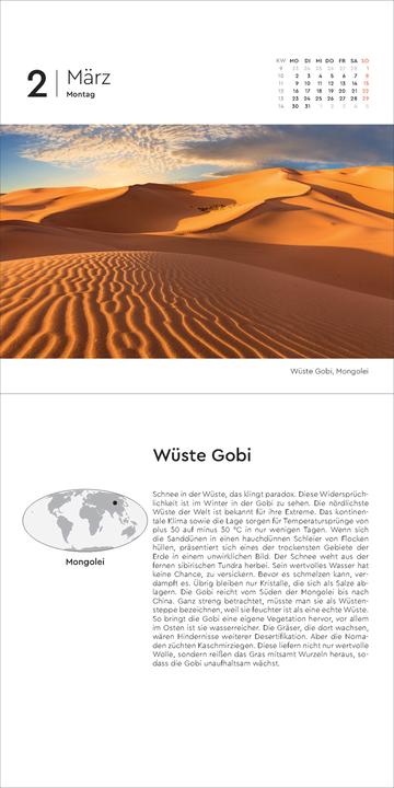 Produktbild Farben der Erde - 365-Tage-Abreisskalender 2026 (Deutsch)