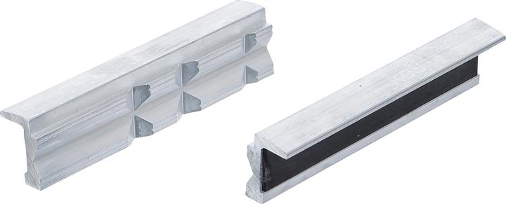 Actual product image BGS Bench Vice Jaw Protectors Aluminium 125 mm 2 pcs. (125 mm)
