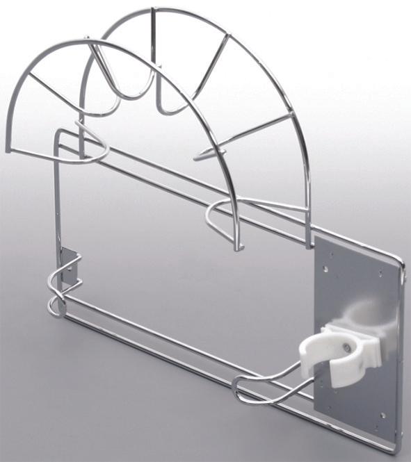 Actual product image OK-Line Wire hose holder with vacuum cleaner tube clip (1 pcs.)