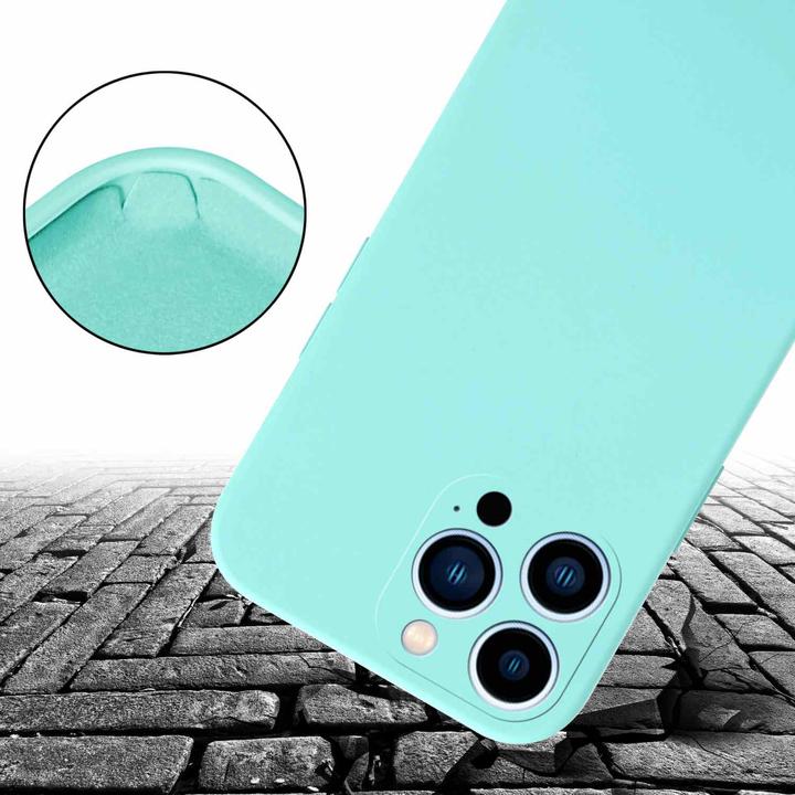 Actual product image Cadorabo TPU Cover Mobile Phone Chain Liquid (Apple iPhone 13 Pro)