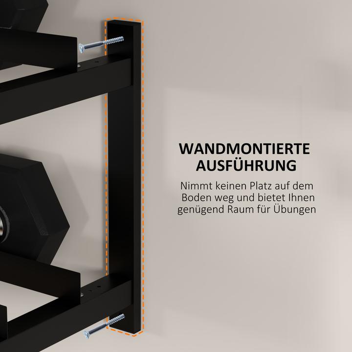 Actual product image SportNow Dumbbell rack with 2 levels