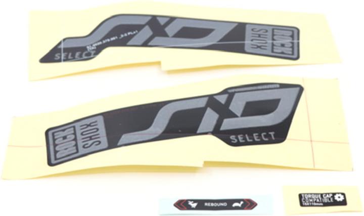 Immagine prodotto RockShox Kit decalcomanie forcella, Sid Select -120mm 2020+ grigio per nero