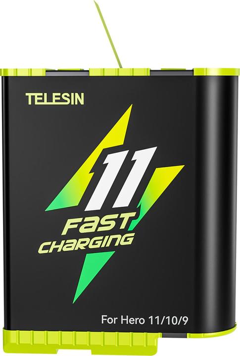 Immagine prodotto Telesin Batteria a carica rapida per GoPro Hero 11/10/9 GP-FCB-B11 (GoPro Hero 9)