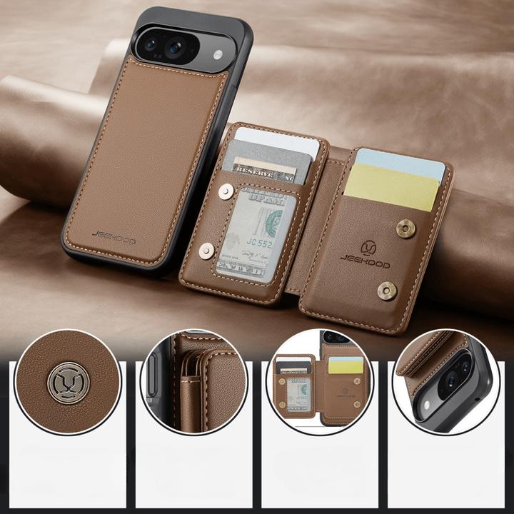 Actual product image Cover-Discount Google Pixel 9 / 9 Pro - 2-in-1 back cover with credit card holder (Google Pixel 9 Pro)