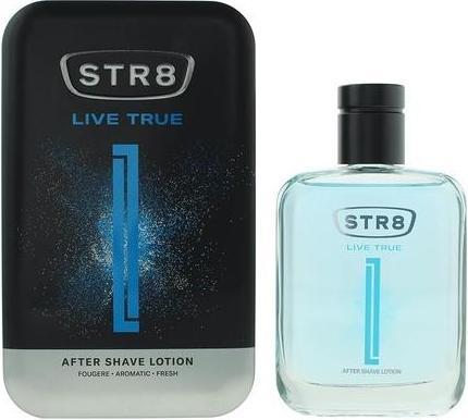 Str8 Live True - aftershave water - Volume: 100 (Aftershave Lotion, 100 ml)