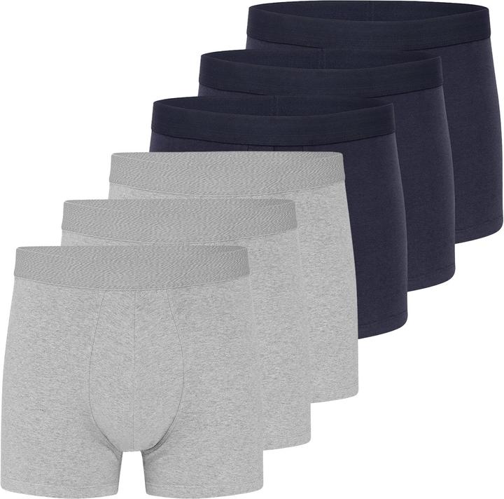 Navy, Grau melange