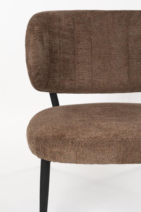 Produktbild Zuiver Sanne Lounge Chair Orange Grey