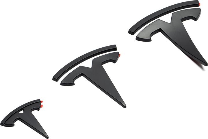 Actual product image Made4EV Logo emblems for the Tesla Model Y