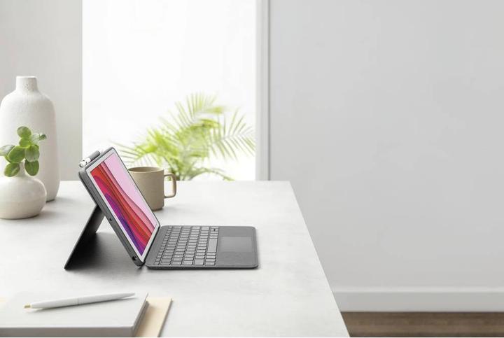 Immagine prodotto Logitech Combo Touch (DE, iPad 2019 (7° gene), iPad 2020 (8. Gen), iPad 2021 (9a generazione))