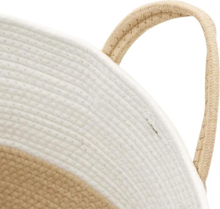 Actual product image VidaXL Storage basket Beige (1 x, Ø 38 x 46 cm)