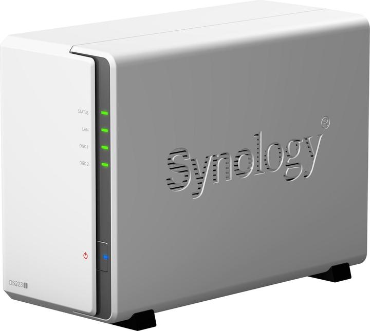 Productafbeelding Synology DS223j (2 x 2 TB, WD Red Plus)