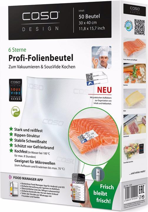 Produktbild Caso Folienbeutel (50 x)