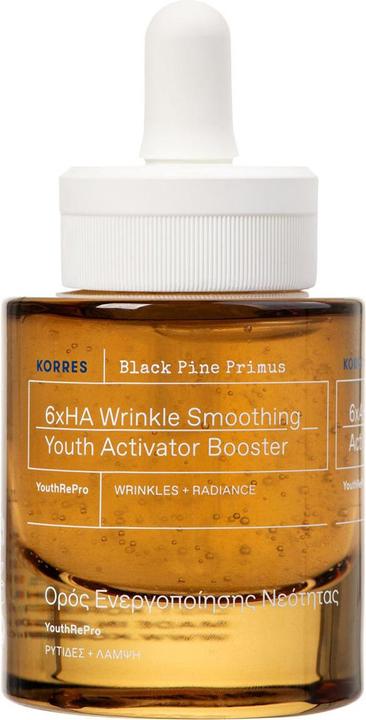 Immagine prodotto Korres Black Pine Primus 6 volte il booster ialuronico per attenuare le rughe (30 ml)