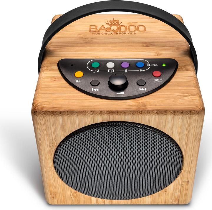 Produktbild Kidz Audio BADOO Kinderlautsprecher (Deutsch, Italienisch, Englisch, Französisch)