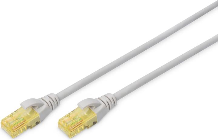 Digitus CAT6A U-UTP Patchk.,1m, Grau (U/UTP, CAT6a, 1 m)