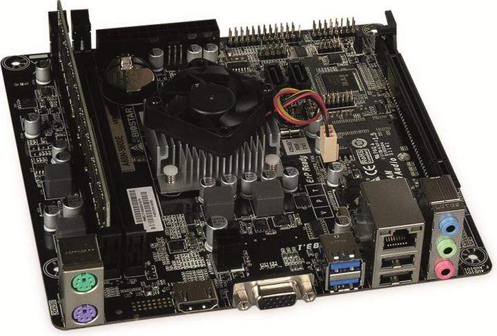 Produktbild Joy-it Mainboard-Bundle, AMD E600E Biostar, BSA68N-5600E, 8GB DDR3