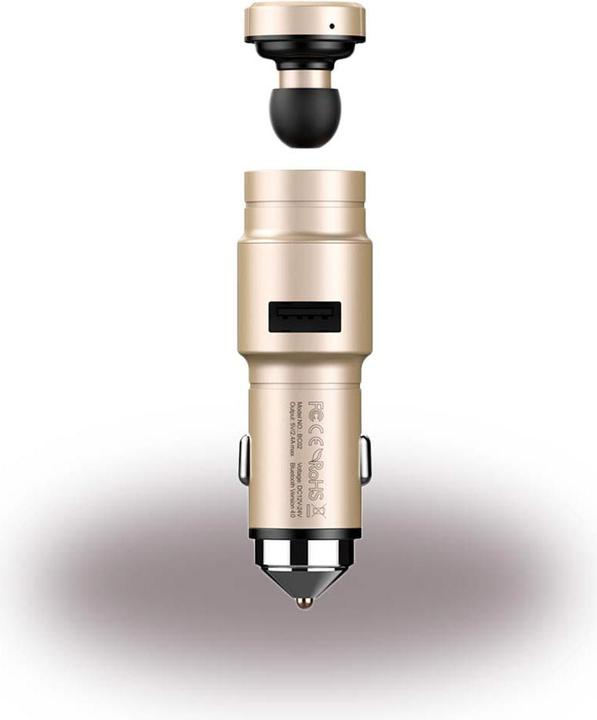 Image du produit Baseus Chargeur allume-cigare et oreillette Bluetooth intra-auriculaire (Sans fil)