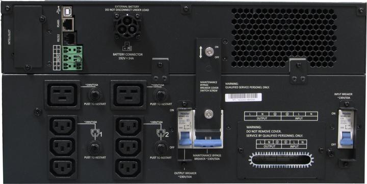 Actual product image Vertiv GXT5 6000 (6000 VA, 6000 W, Online double converter UPS)