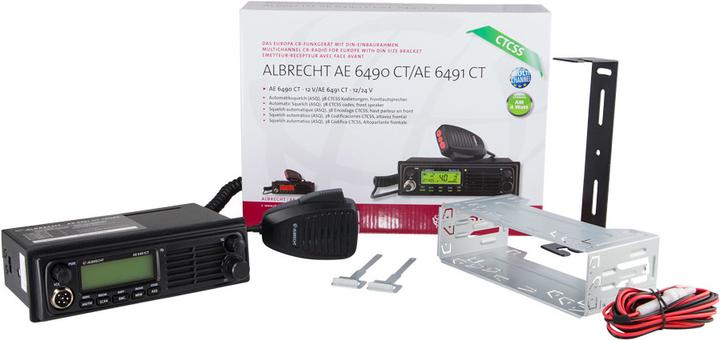 Produktbild Albrecht CB-Funkgerät AE 6491, 12/24V