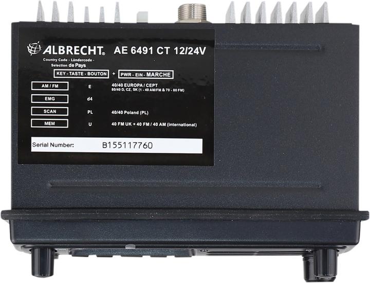 Produktbild Albrecht CB-Funkgerät AE 6491, 12/24V