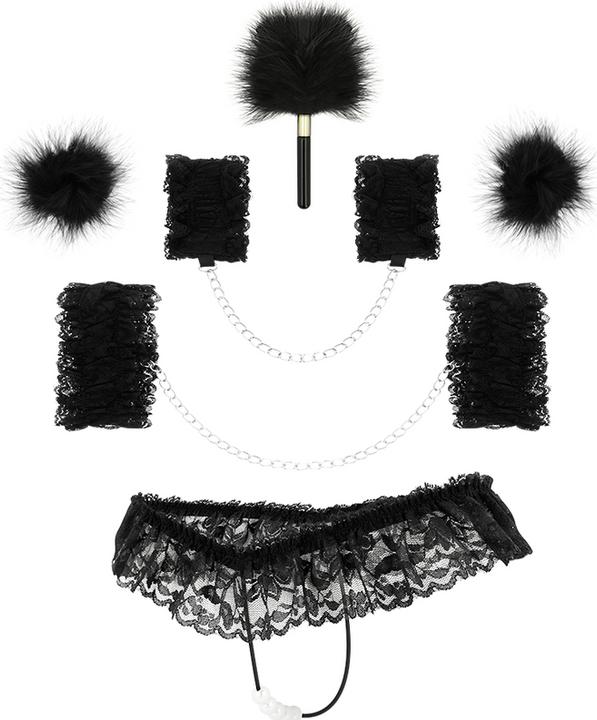 Image du produit Coquette Chic Desire Lace Bondage Set Deluxe Noir