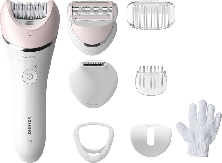 Philips Epilator Series 8000 BRE721/00 Epilierer, nass und trocken