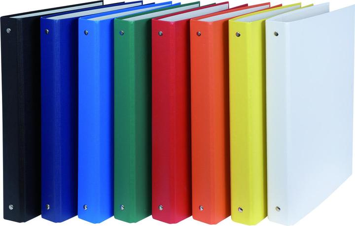 Actual product image Donau Ring binder, pp, a5/2r/20mm, assorted colours (A5)