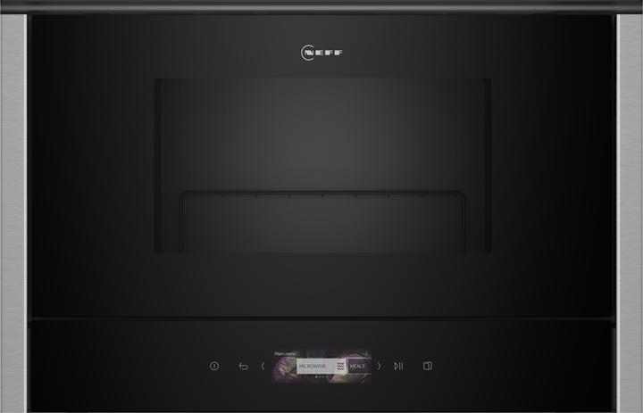 Image du produit Neff N 70, Built-In Microwave, Acier inoxydable, NL4GR31N1