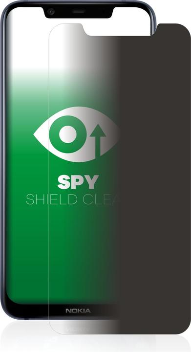 Actual product image upscreen Spy Shield Privacy Protector (1 Piece, Nokia 8.1)