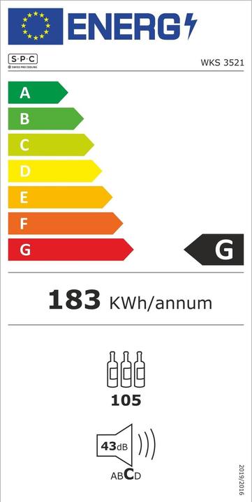Energie-Label SPC WKS3521