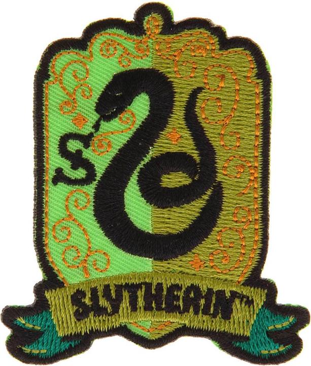 Actual product image Slytherin Iron On Patch (1 x)
