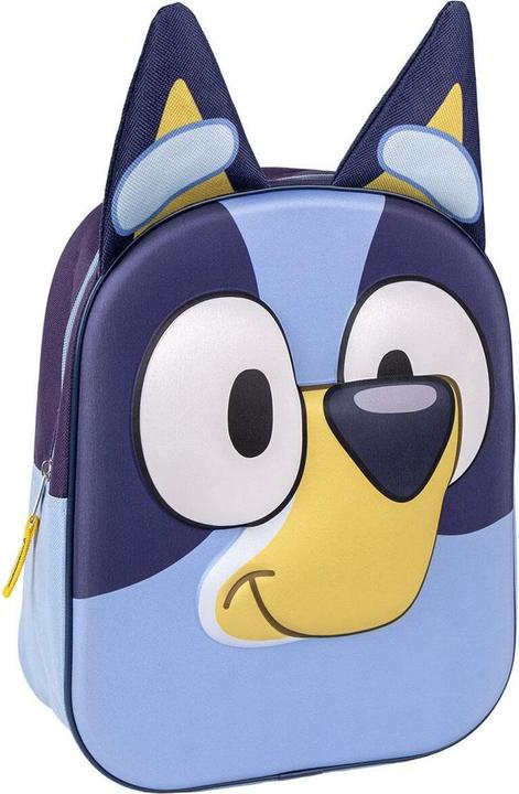Bluey Kinderrucksack 3D Blau 25 x 31 x 10 cm