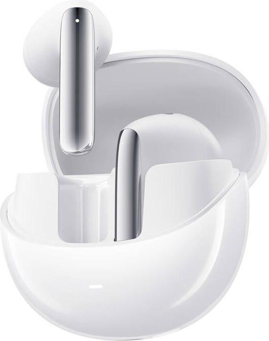Actual product image QCY HT10 TWS earphones, ANC (white) (ANC, 30 h, Wireless)