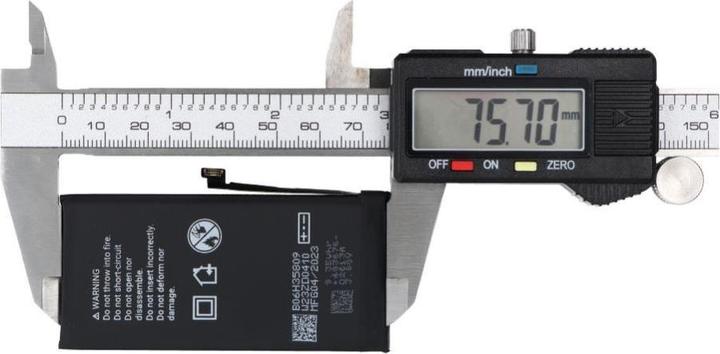 Actual product image OEM Battery POLYMER BOX battery for IPHONE 13 Mini 2406 mAh