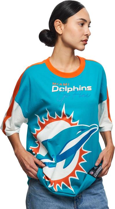 Produktbild Recovered Re:Covered Oversized Shirt - NFL Miami Dolphins - M (M)