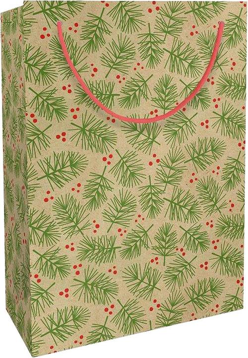 Braun + Company Geschenktasche 'Weihnachtszweig' (Geschenktüte, 10 x)