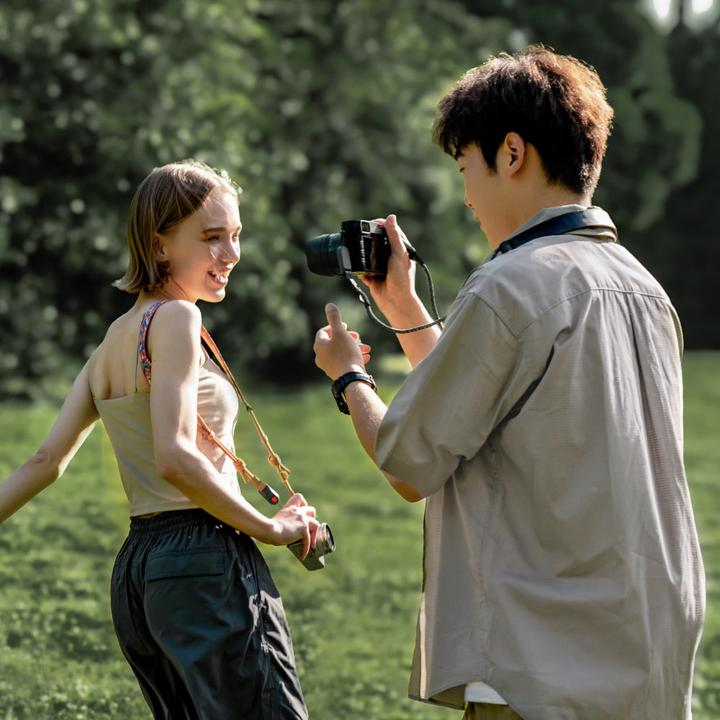 Actual product image Pgytech Camera Shoulder Strap Air (Modern Art) S (Shoulder strap)