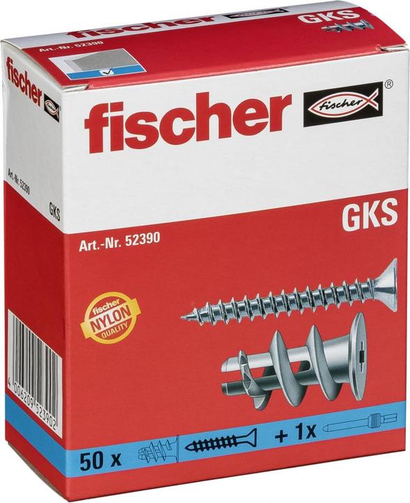 Produktbild Fischer Gipskartondübel (50 Stk.)