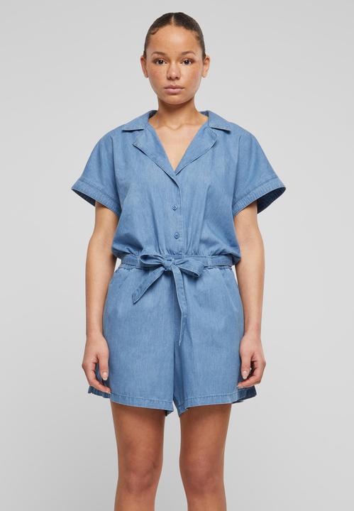 Actual product image Urban Classics Ladies Light Denim Resort Jumpsuit - 137887 (4XL)