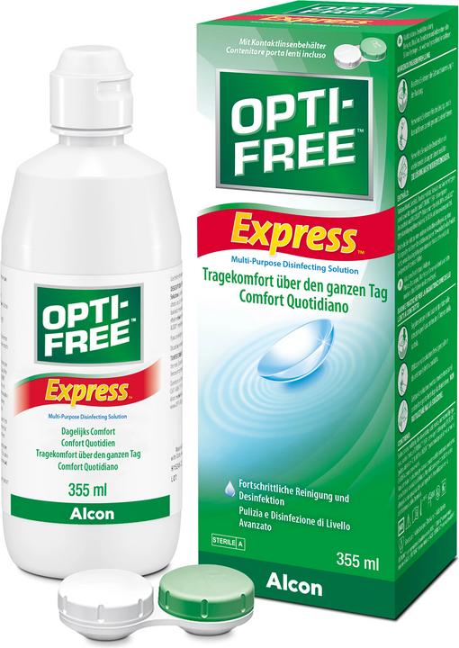 Opti Free Express, Kontaktlinsenpflegemittel, 355 ml (All in One Lösung, 355 ml)
